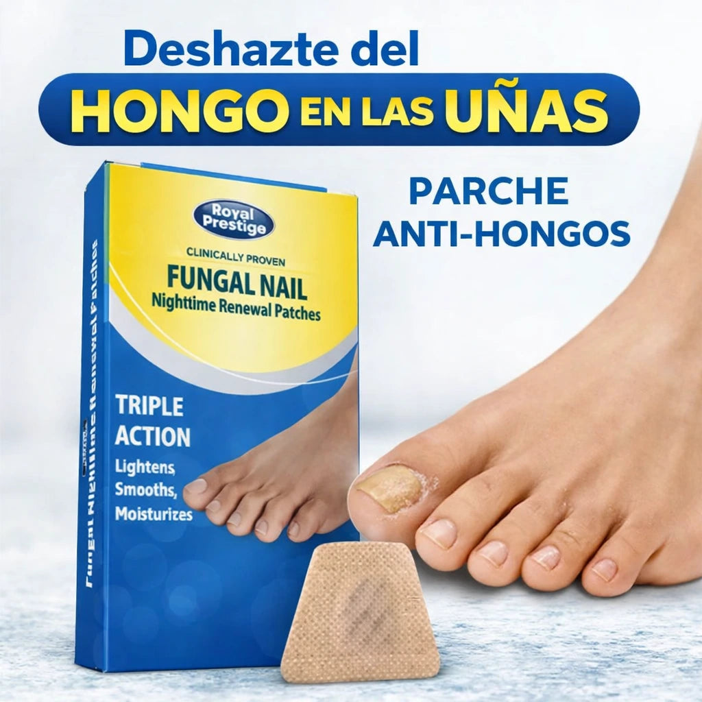 Parches antifúngicos – Solución práctica que elimina hongos y renueva tus uñas