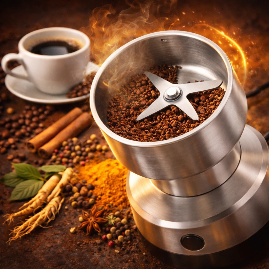 ☕Café de cafetería en casa, en segundos y sin esfuerzo.🔥☕ Sabor intenso real ⚡ Listo en segundos 🔇 Ultra silencioso 🧼 Fácil de limpiar