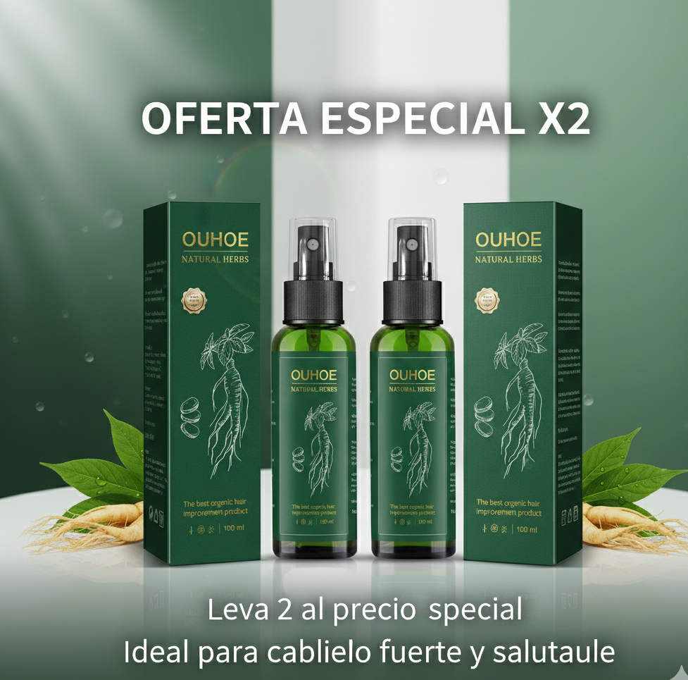 TÓNICO PARA REPOBLAR TU CABELLO | FÓRMULA PLUS
