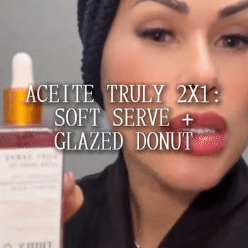 ACEITE TRULY 2X1: SOFT SERVE + GLAZED DONUT (NO MAS IRRITASIÓN)