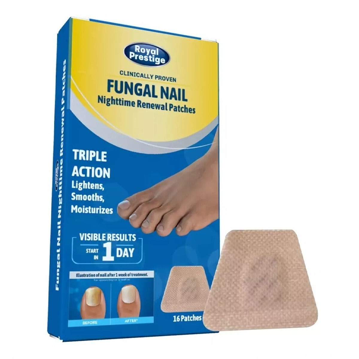 Parches antifúngicos – Solución práctica que elimina hongos y renueva tus uñas