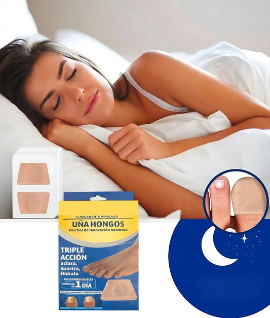 Parches antifúngicos – Solución práctica que elimina hongos y renueva tus uñas